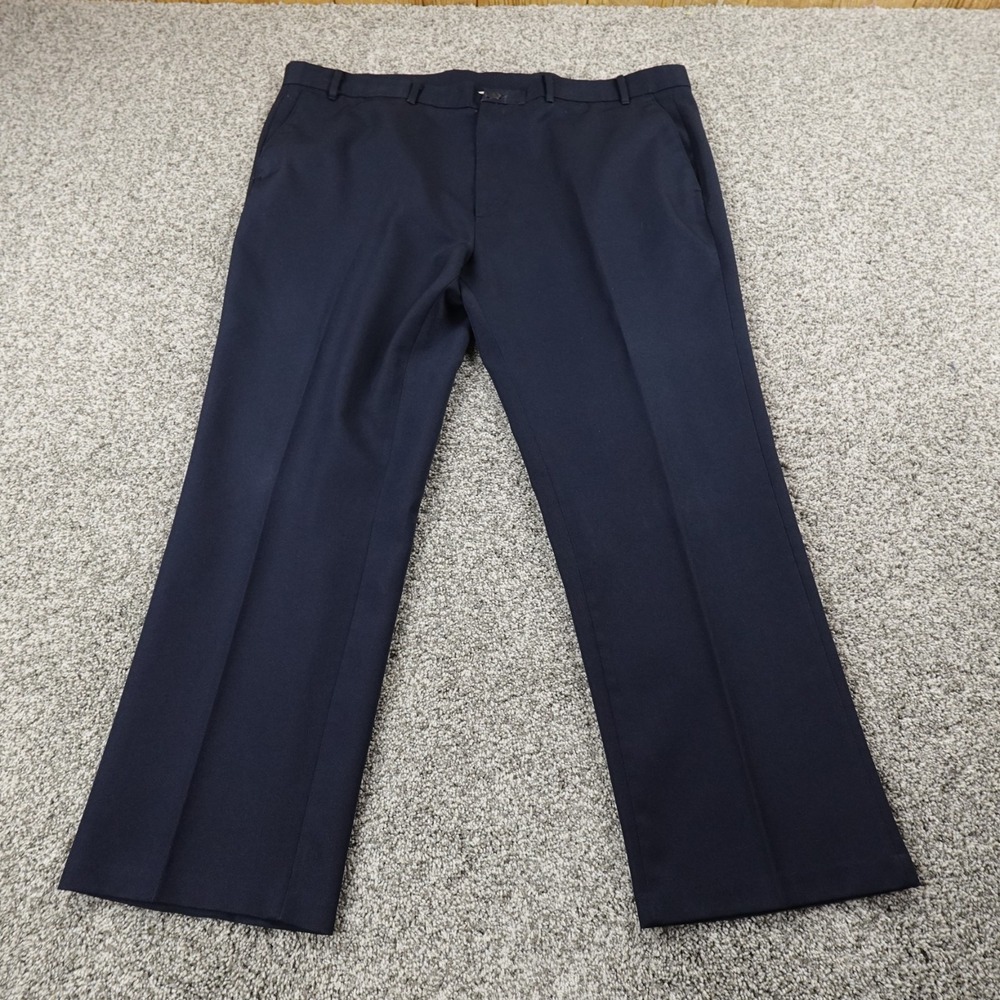 VTG Levis Pants Mens 46X30 Blue Action Slacks Chino Dress Trousers Office Career